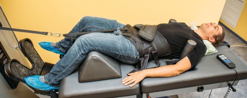 Hero Image Alt Tag: Spinal decompression therapy session for chronic lower back pain at Burghealth Physical Medicine in St Pete